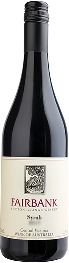 Sutton Grange Winery Fairbank Syrah 2021 Central Victoria Zone
